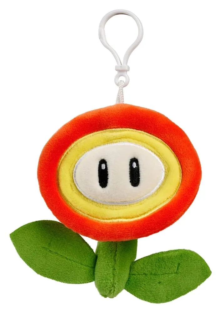 Super Mario Icons Plush Keychain 10cm - 1 Unidade Aleatória